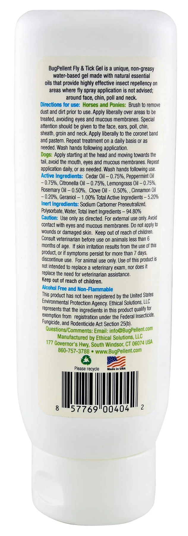 BugPellent Natural Fly & Tick Gel - Image 5