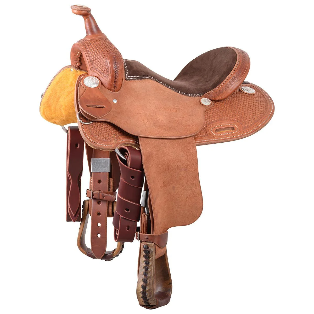 Cashel Cowboy Kid's Barrel Saddle - Image 2