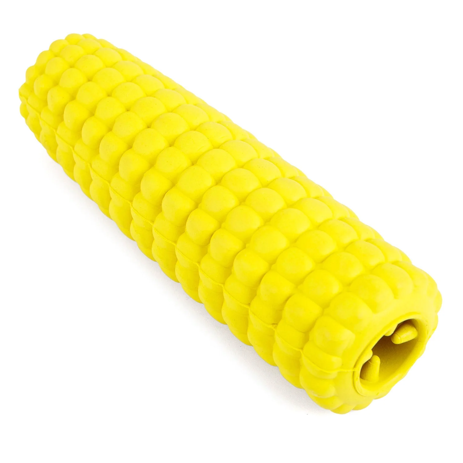 Jeffers Corn Cob Natural Rubber Treat Dispensing Dog Chew Toy with Dental Benefits - Image 7