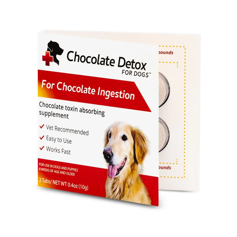 Chocolate Detox for Dogs, 2 Tablets - Image 10