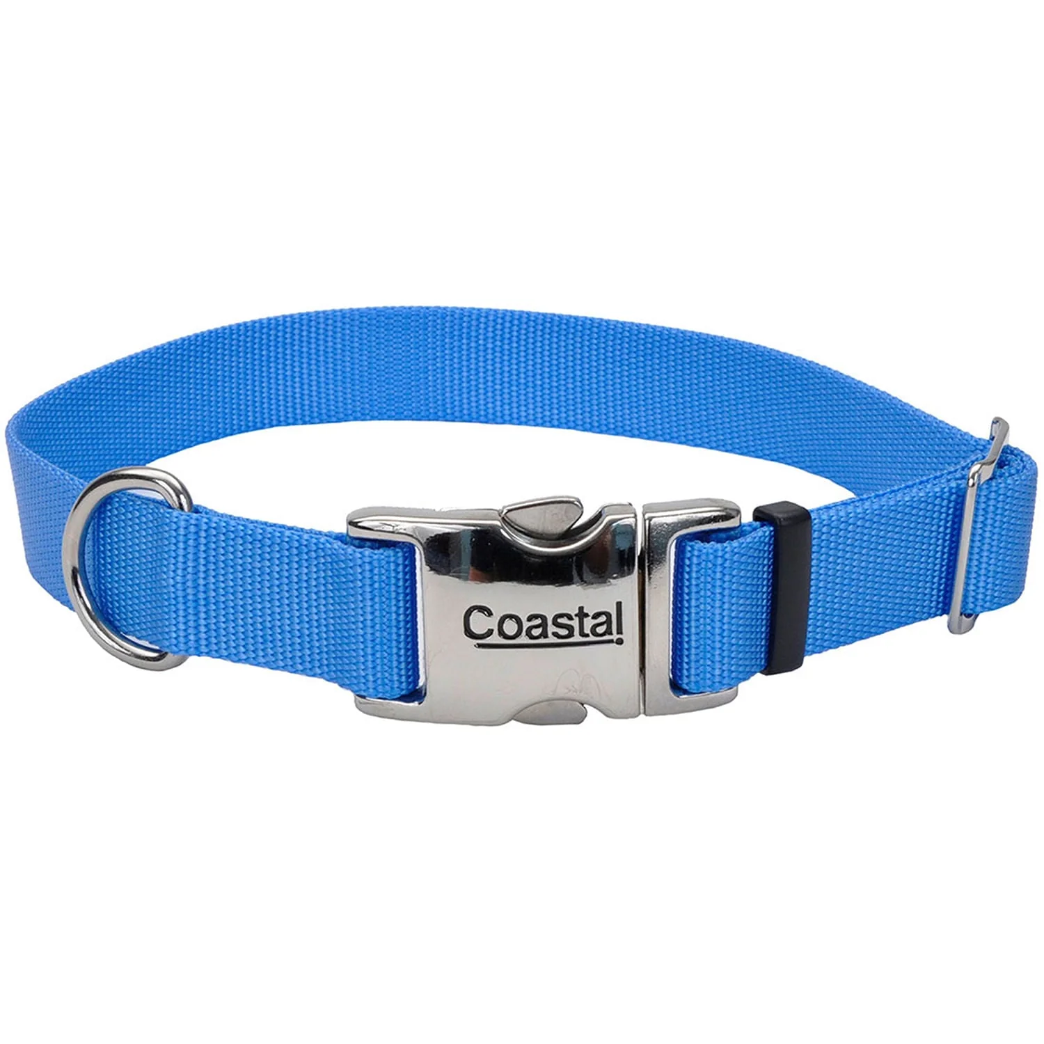 Coastal Adjustable Dog Collar with Metal Buckle - Image 2