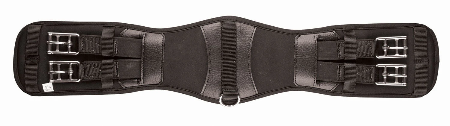 Collegiate Memory Foam Dressage Girth, Black - Image 19