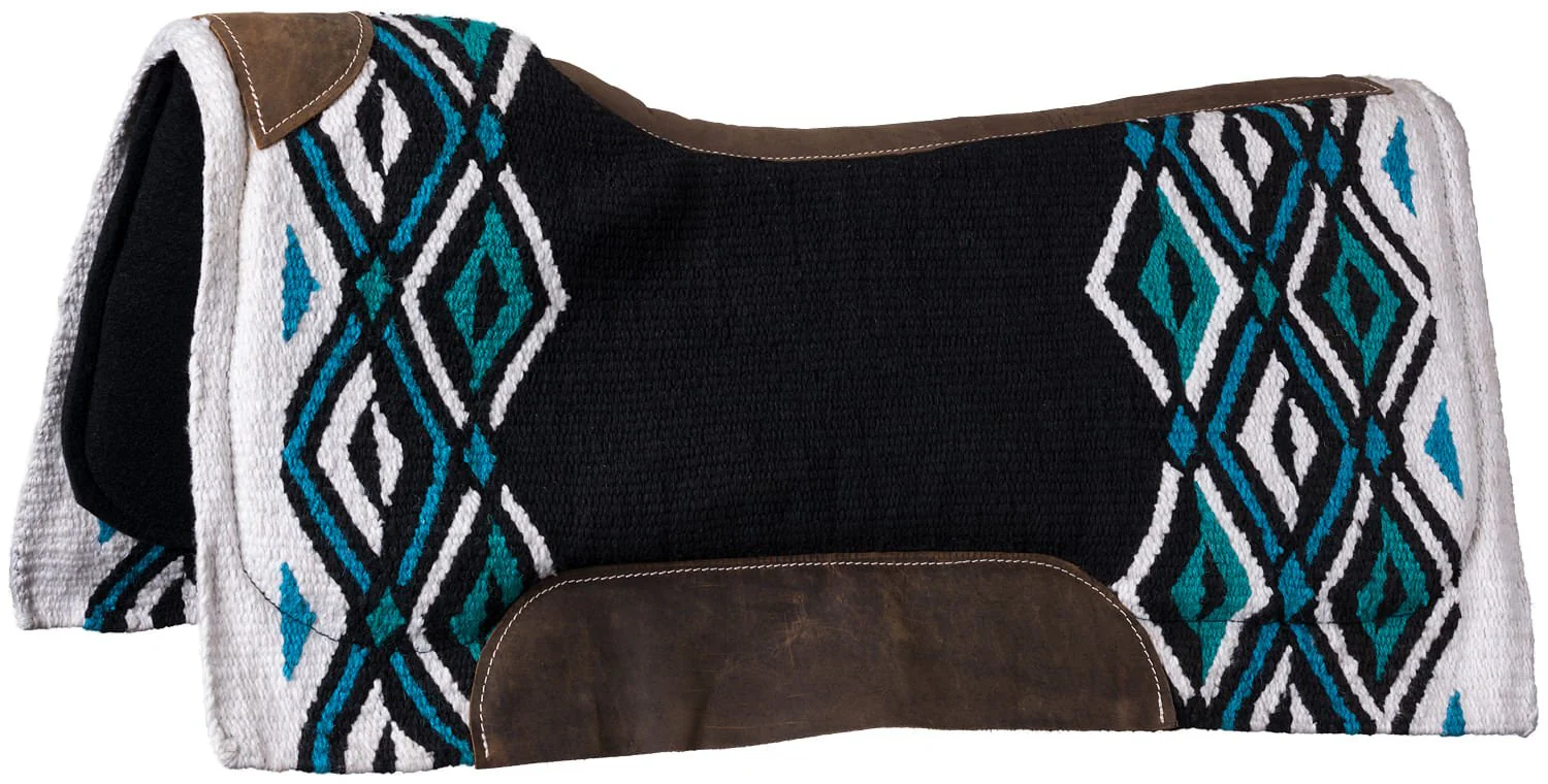 Tough1 Contoured Wool Pachanga Saddle Pad, 34" x 36" - Image 3