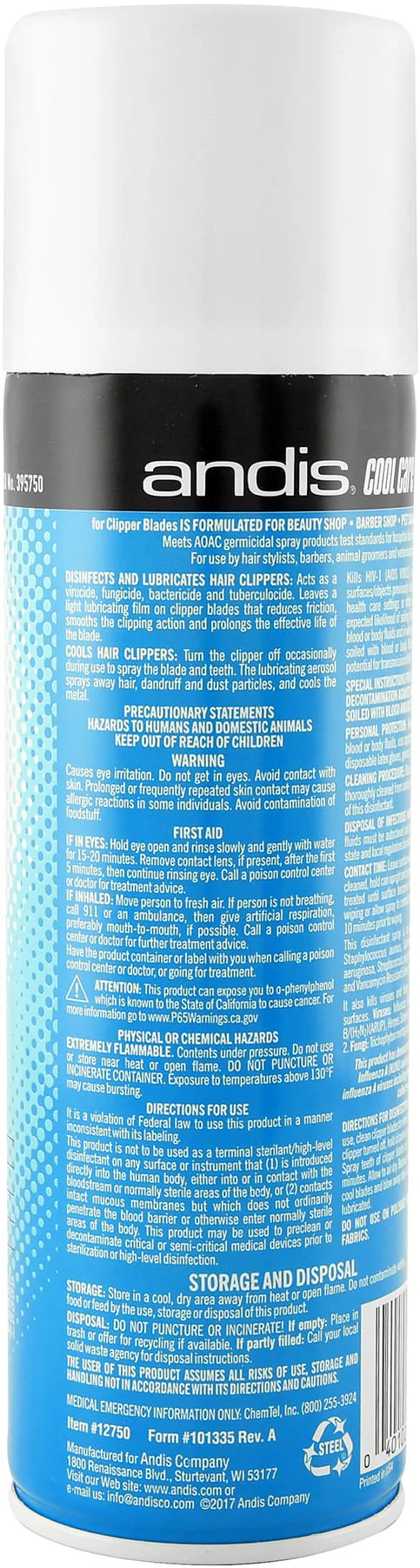 Andis Cool Care Plus, 15.5 oz - Image 2