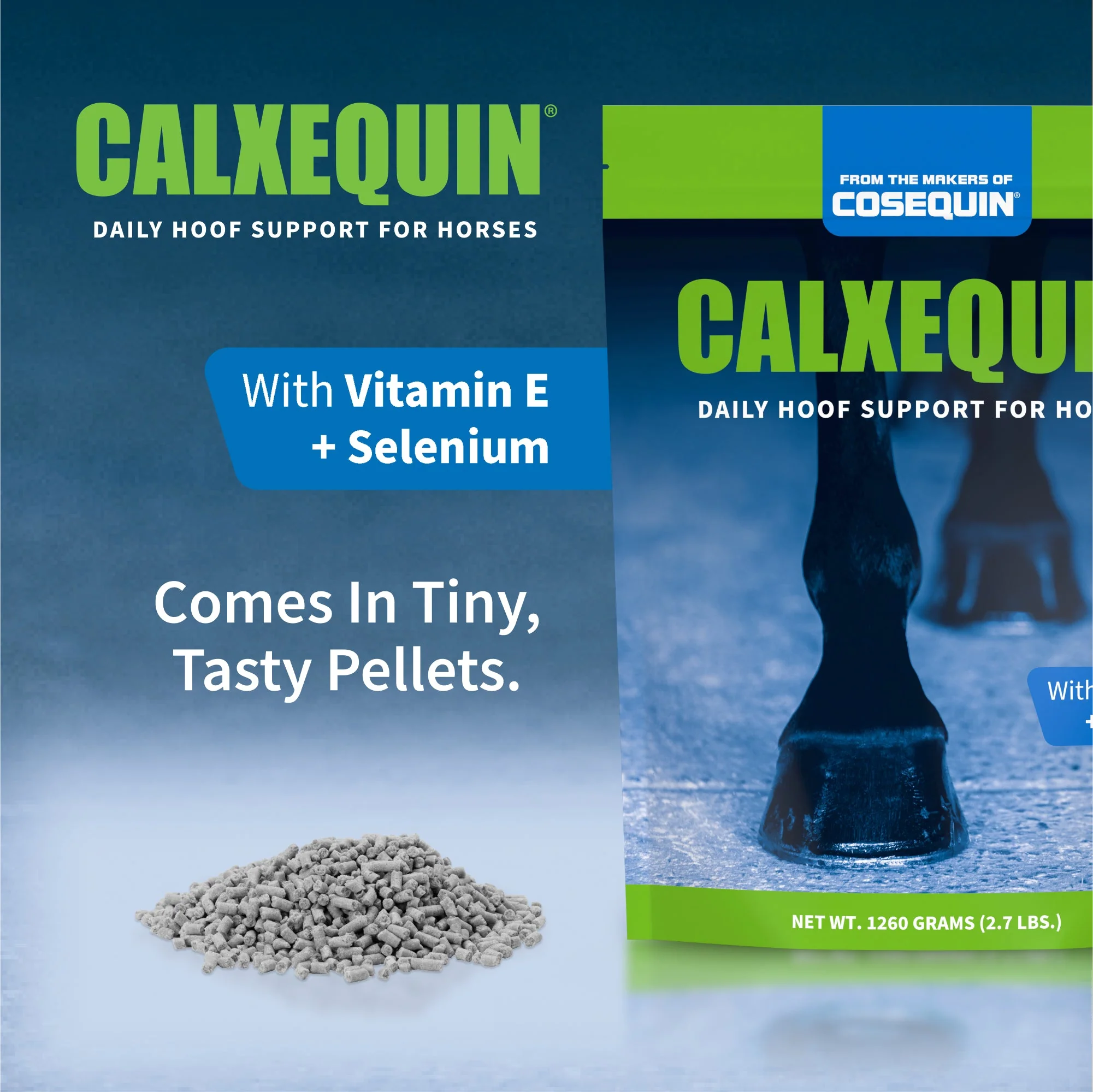 Nutramax Cosequin Calxequin Pellets Daily Hoof Support for Horses, 1260 Grams - Image 7