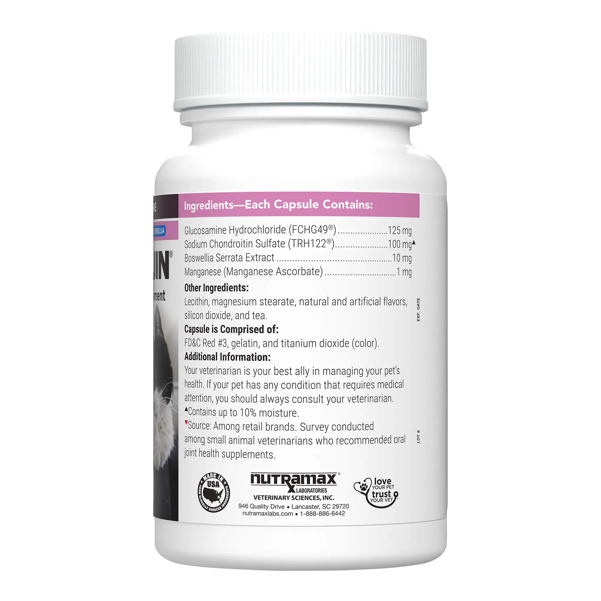 Nutramax Cosequin Professional for Cats, 60 Capsules - Image 3
