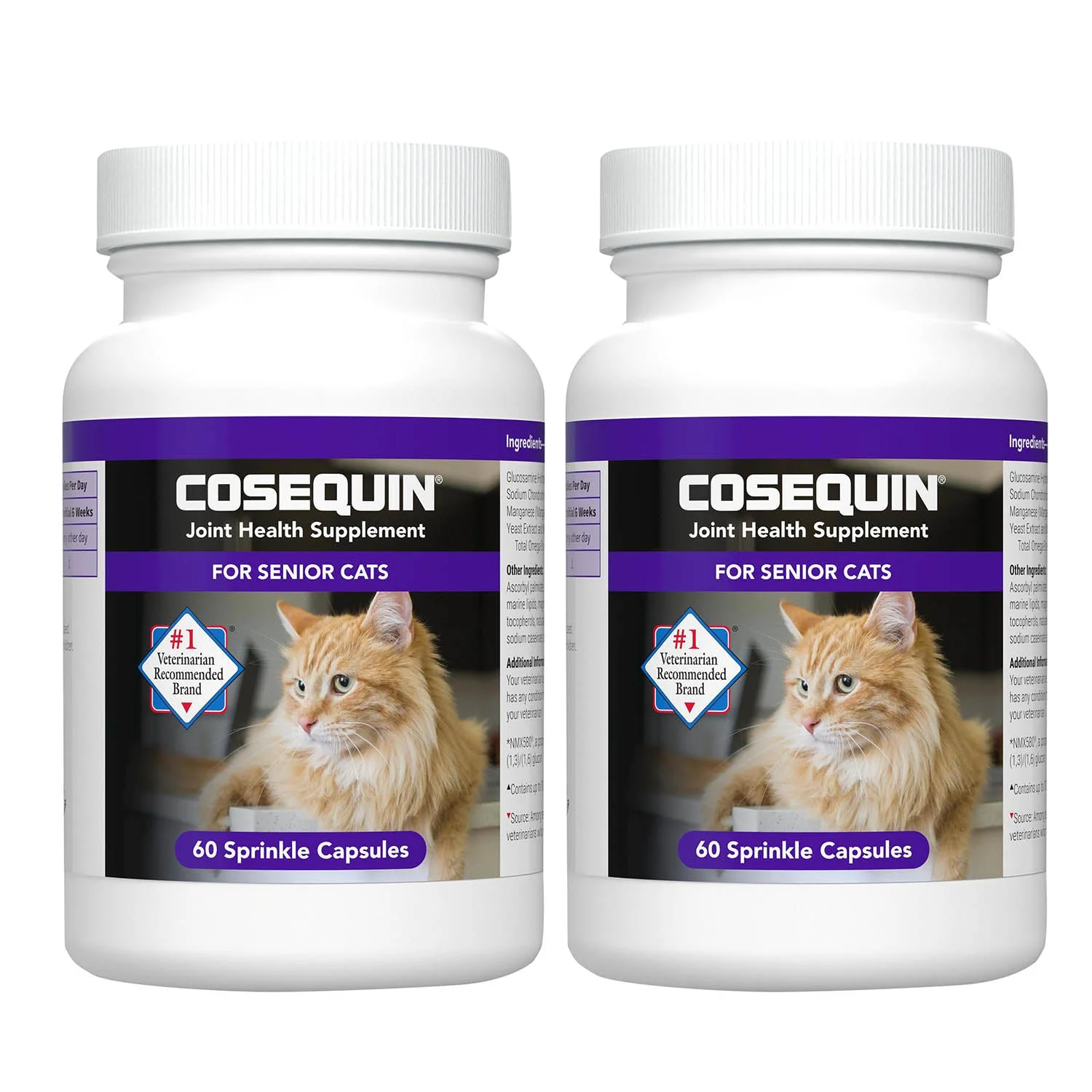 Nutramax Cosequin Senior Joint Health Supplement for Cats, 60 Sprinkle Capsules - Image 9