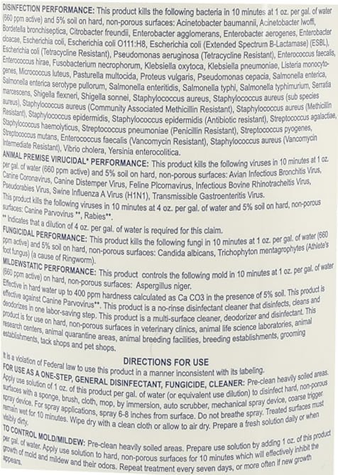 D-128 Disinfectant, gallon - Image 3