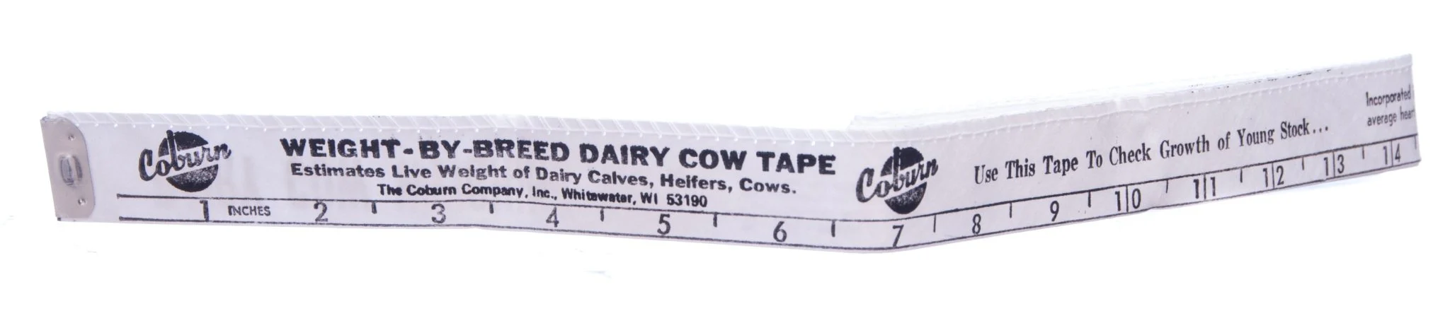 Dairy Cow Weigh Tape