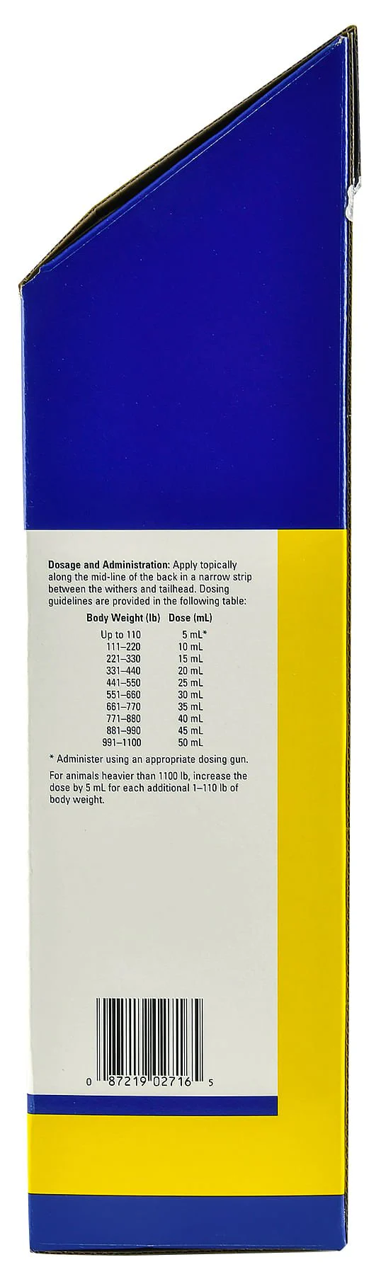 Dectomax Doramectin Pour-On Wormer – Beef & Dairy Cattle Parasite Treatment - Image 4