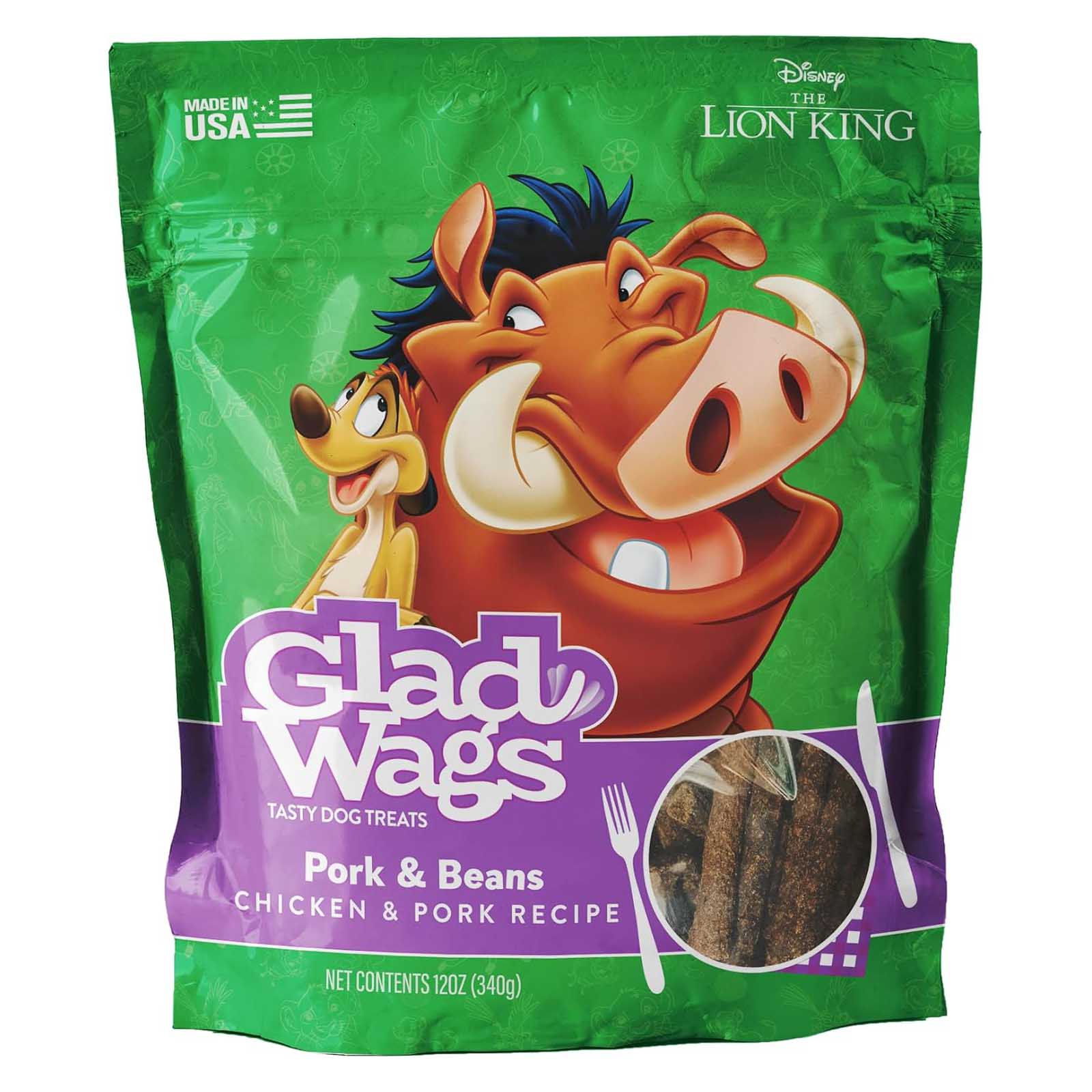 Disney Glad Wags Dog Treats - Chicken, Beef, Turkey & Pork Homestyle Jerky, Grain-Free, 12 oz, Made in USA - Image 15