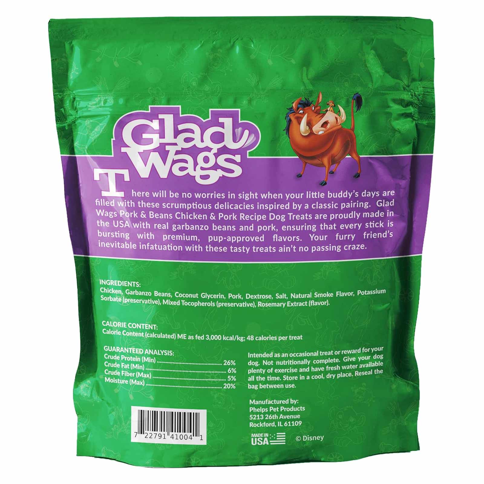 Disney Glad Wags Dog Treats - Chicken, Beef, Turkey & Pork Homestyle Jerky, Grain-Free, 12 oz, Made in USA - Image 16