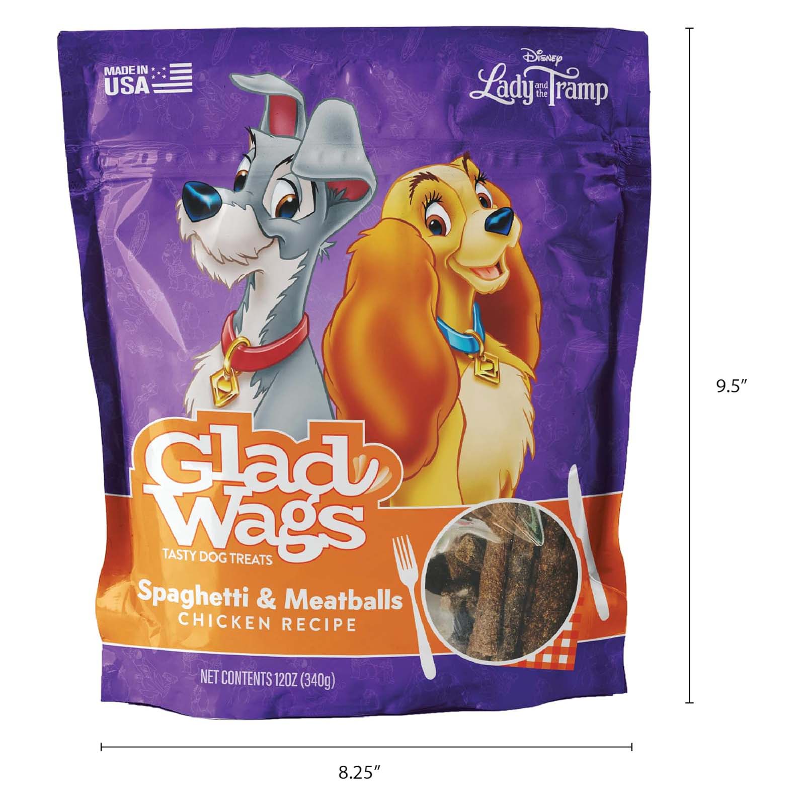 Disney Glad Wags Dog Treats - Chicken, Beef, Turkey & Pork Homestyle Jerky, Grain-Free, 12 oz, Made in USA - Image 7