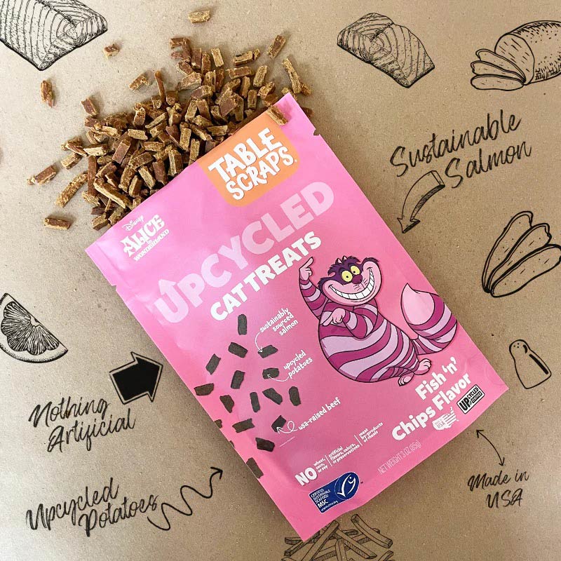 Disney Table Scraps Upcycled Cat Treats, 3 oz, Grain-Free, Natural, Made in USA - Image 4
