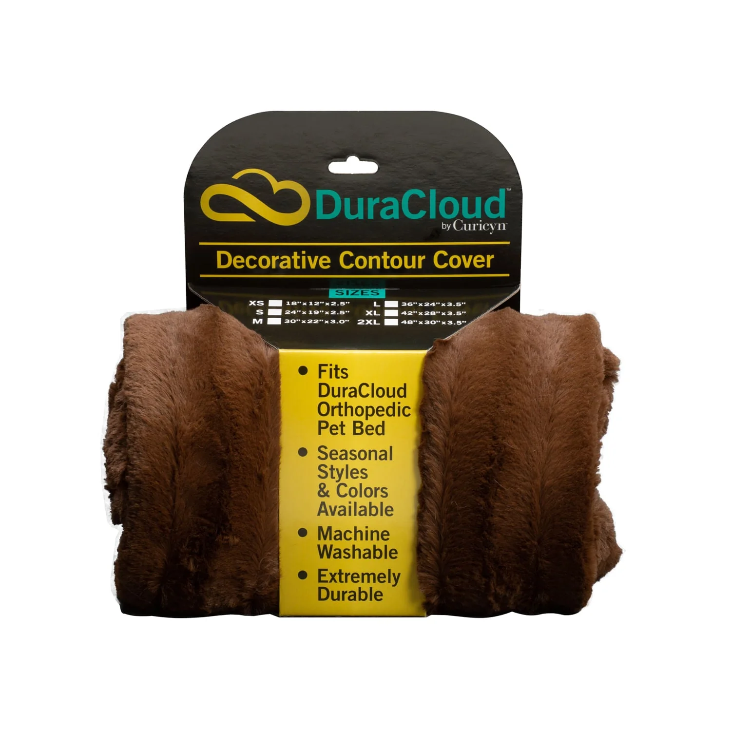 DuraCloud Orthopedic Pet Bed with Washable Cover, Joint Support Foam & Waterproof Liner - Image 51