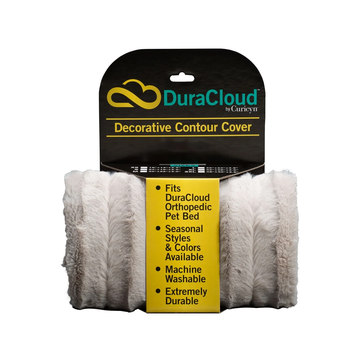 DuraCloud Orthopedic Pet Bed with Washable Cover, Joint Support Foam & Waterproof Liner - Image 57