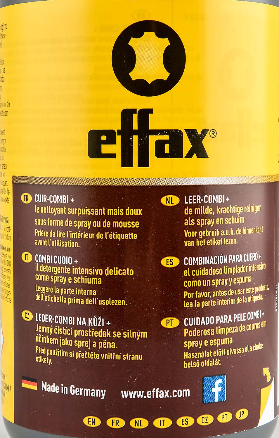 Effax Leder Combi+ Leather Cleaner, 500 mL - Image 3