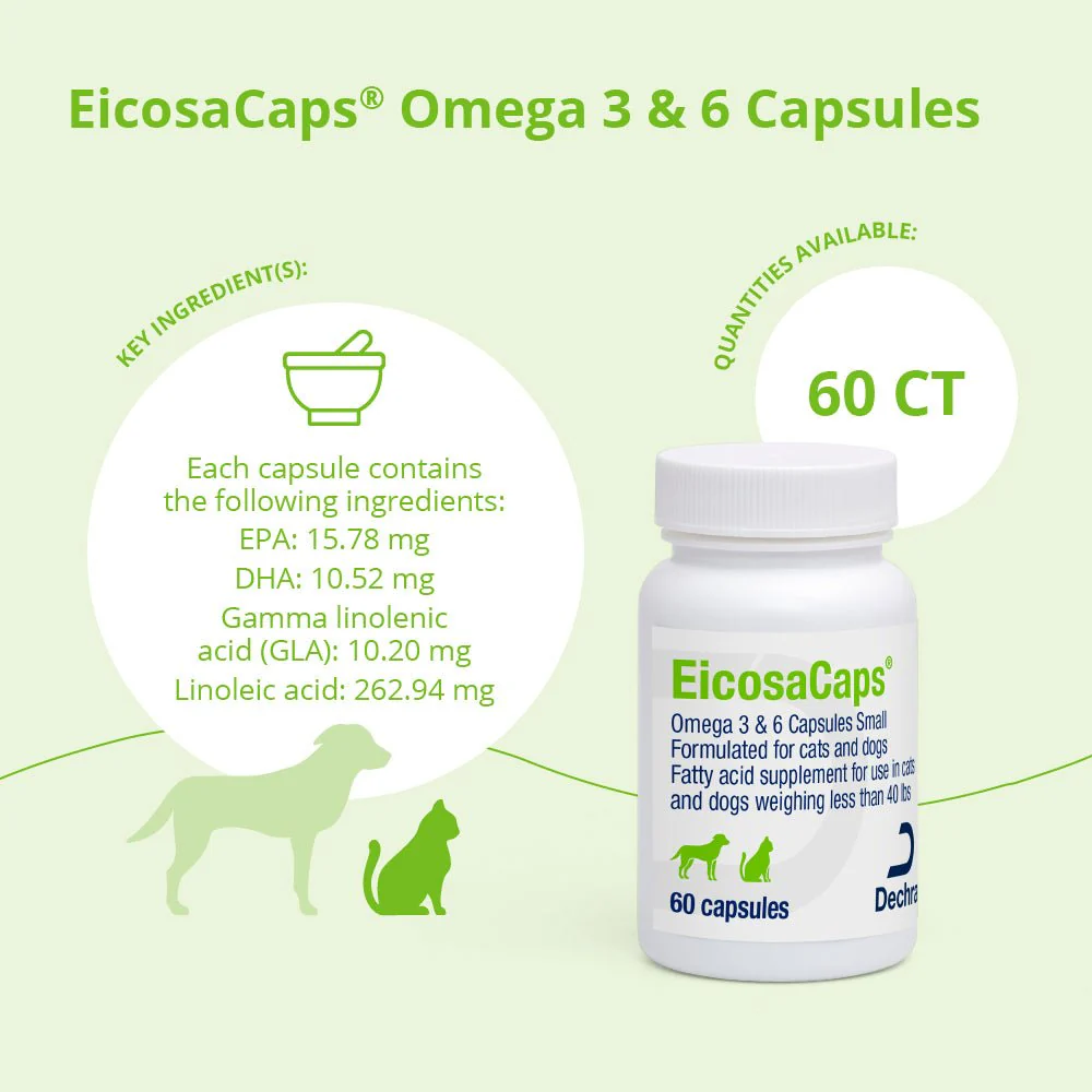 EicosaCaps Omega 3 & 6 for Dogs and Cats - Image 2