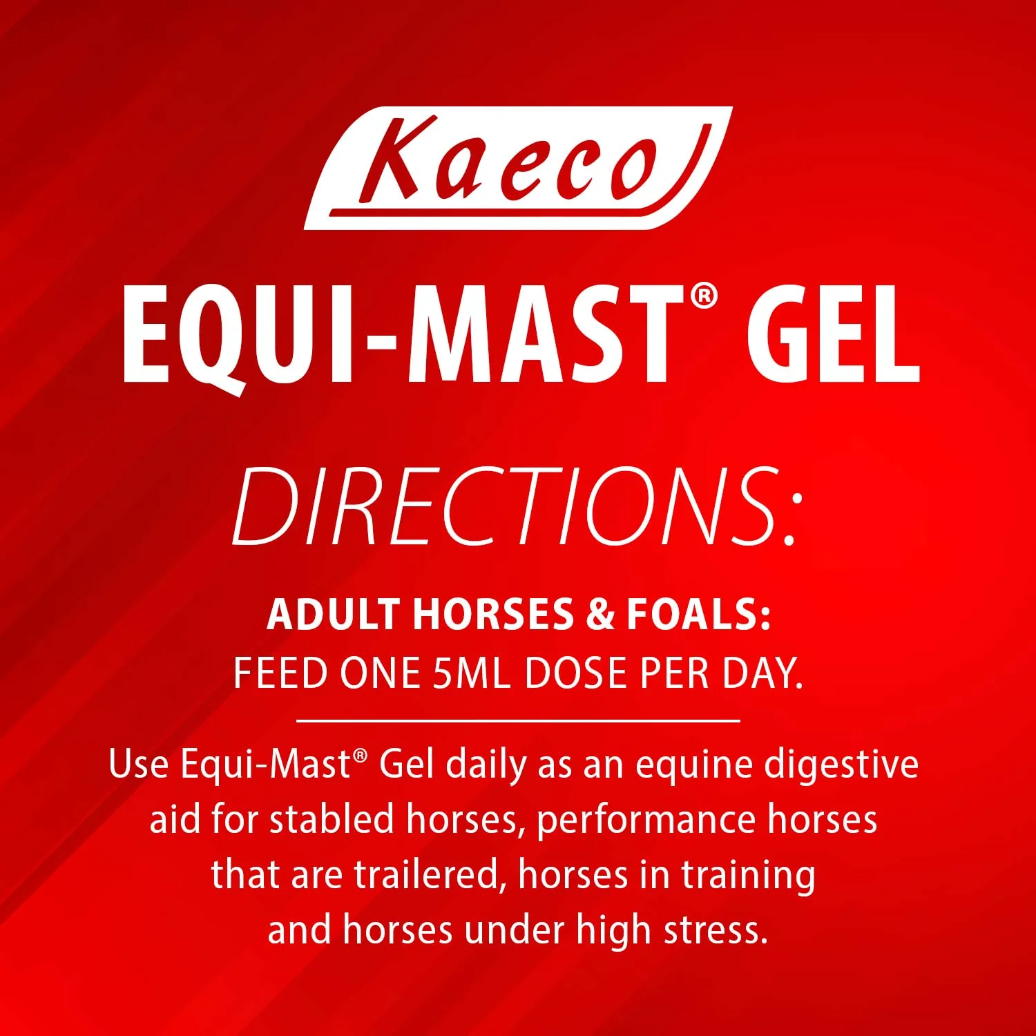 Equi-Mast Gel, 16 Daily Doses, 80ml - Image 3