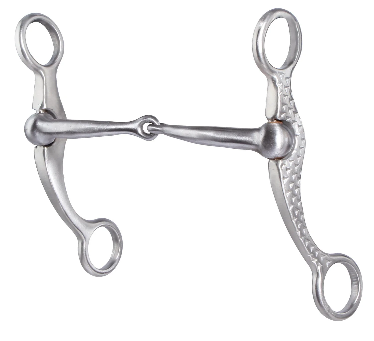 Professional's Choice Equine Bit Rasp Cheek Snaffle Bit