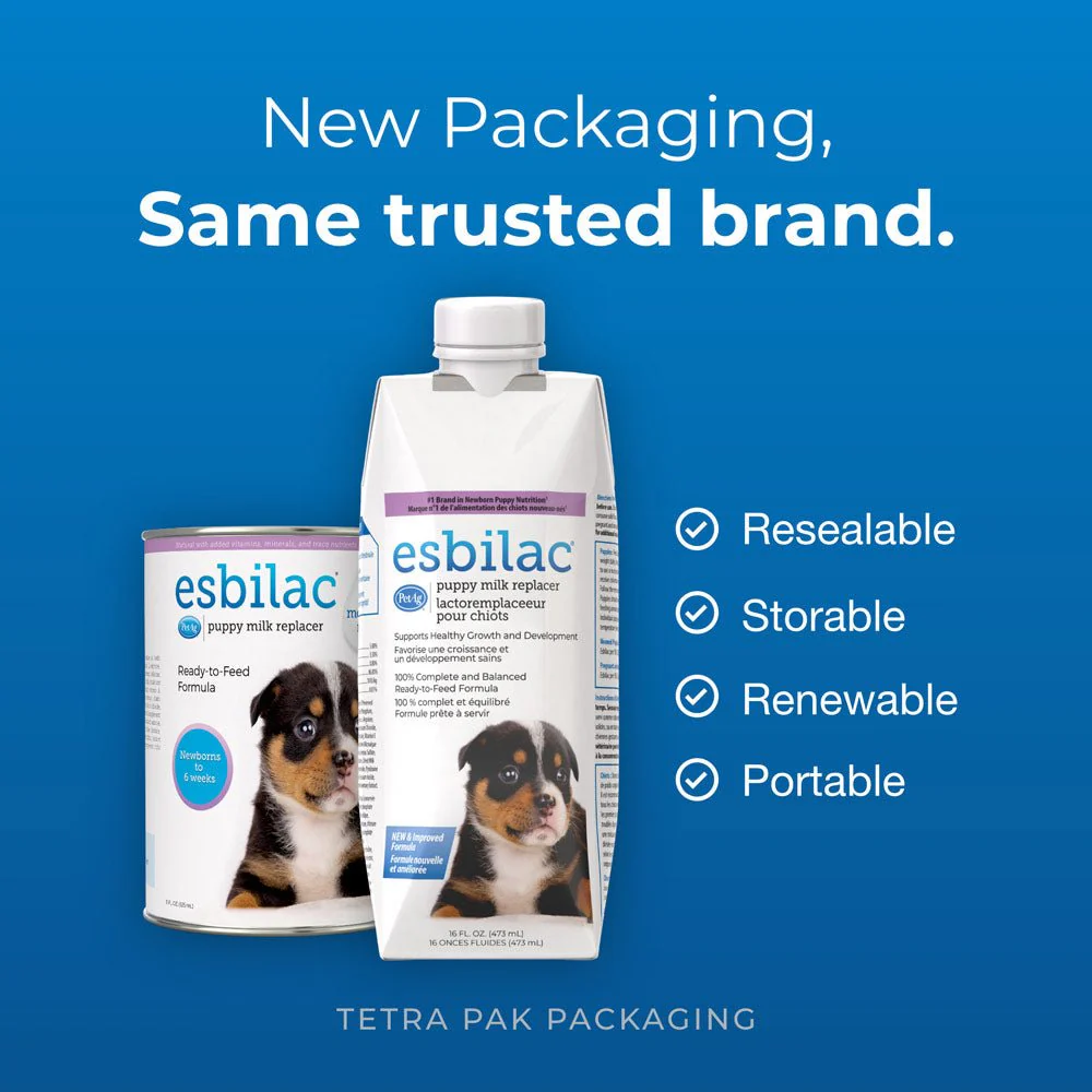 PetAg Esbilac Puppy Milk Replacer Liquid Supplement, Ready-to-Feed Formula with Vitamins - Image 5