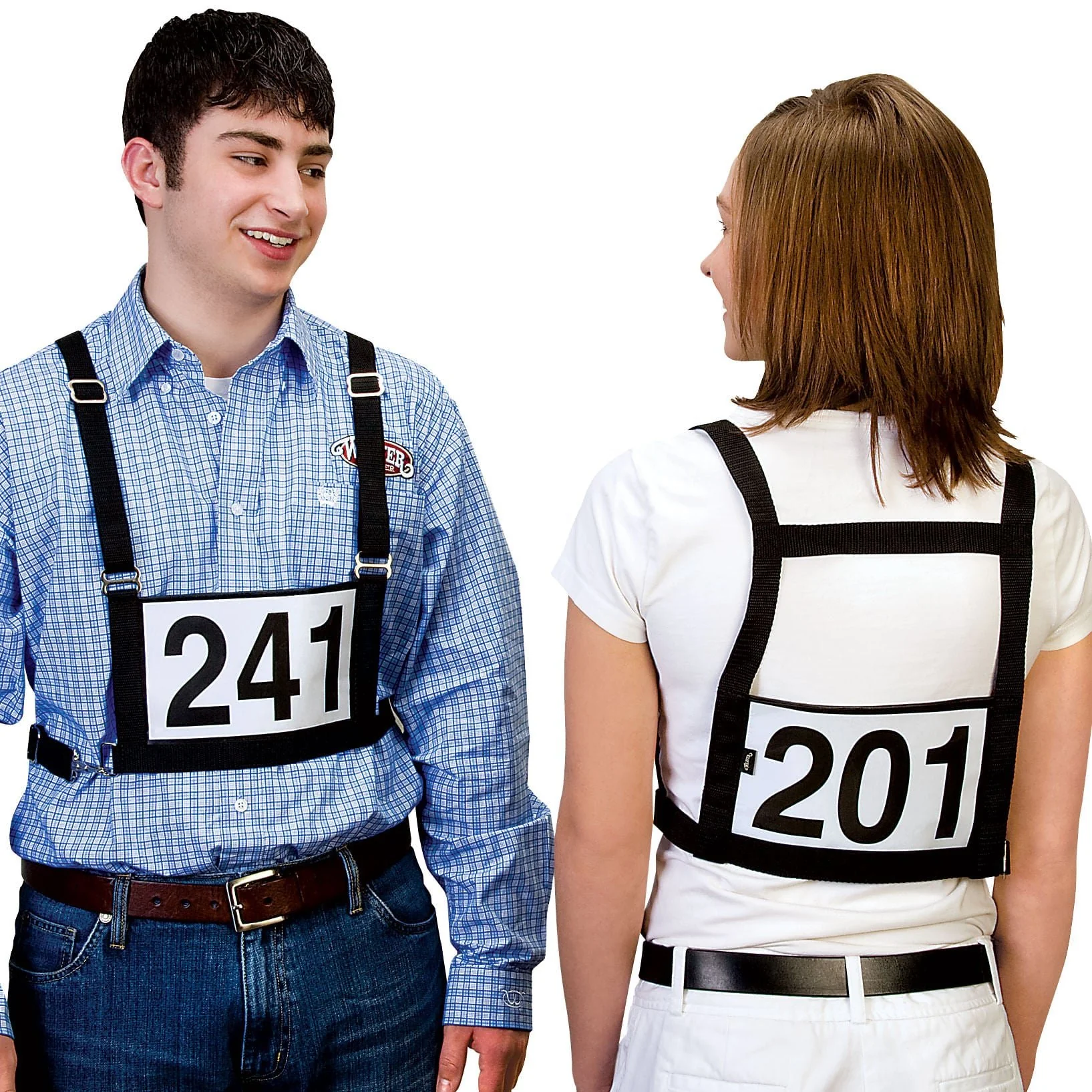 Exhibitor Number Harness, Black - Image 7
