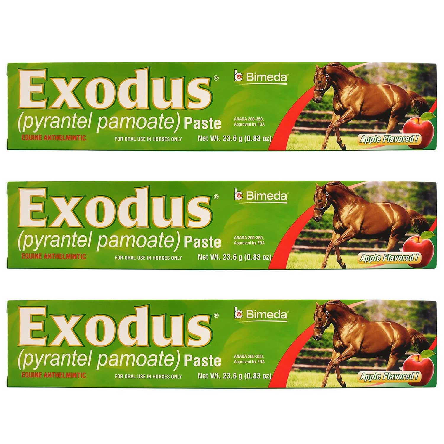 Exodus Pyrantel Pamoate Horse Dewormer Paste - Image 7