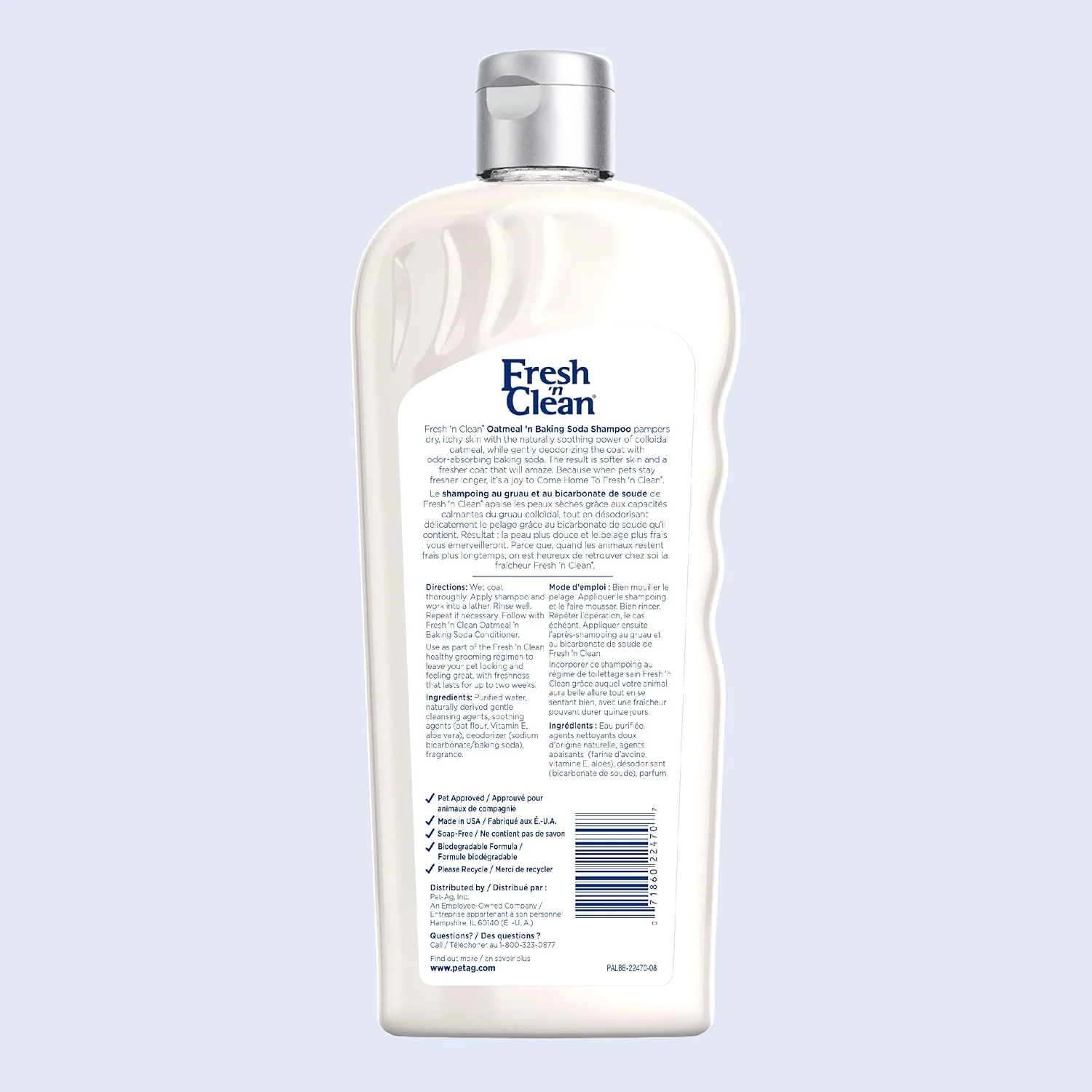 Fresh 'n Clean Oatmeal 'n Baking Soda Dog Shampoo - Image 3