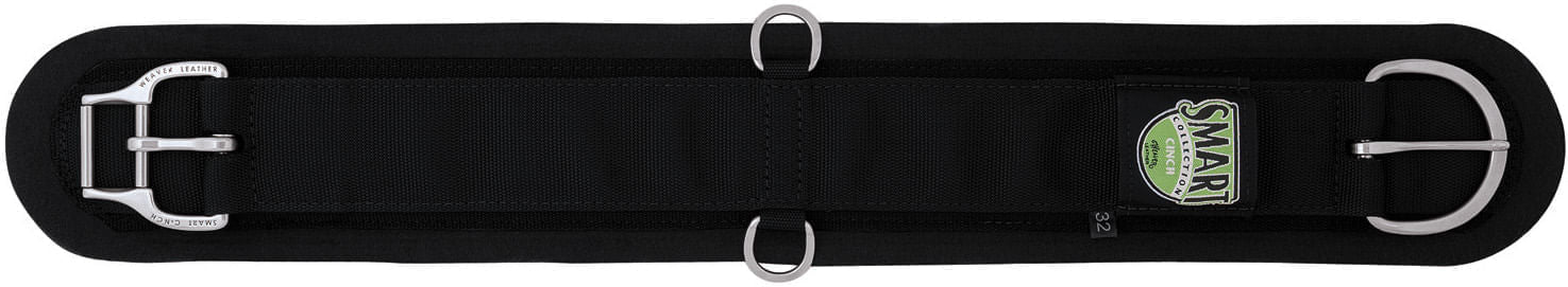 Weaver Felt Lined Smart Cinch, Straight, Black