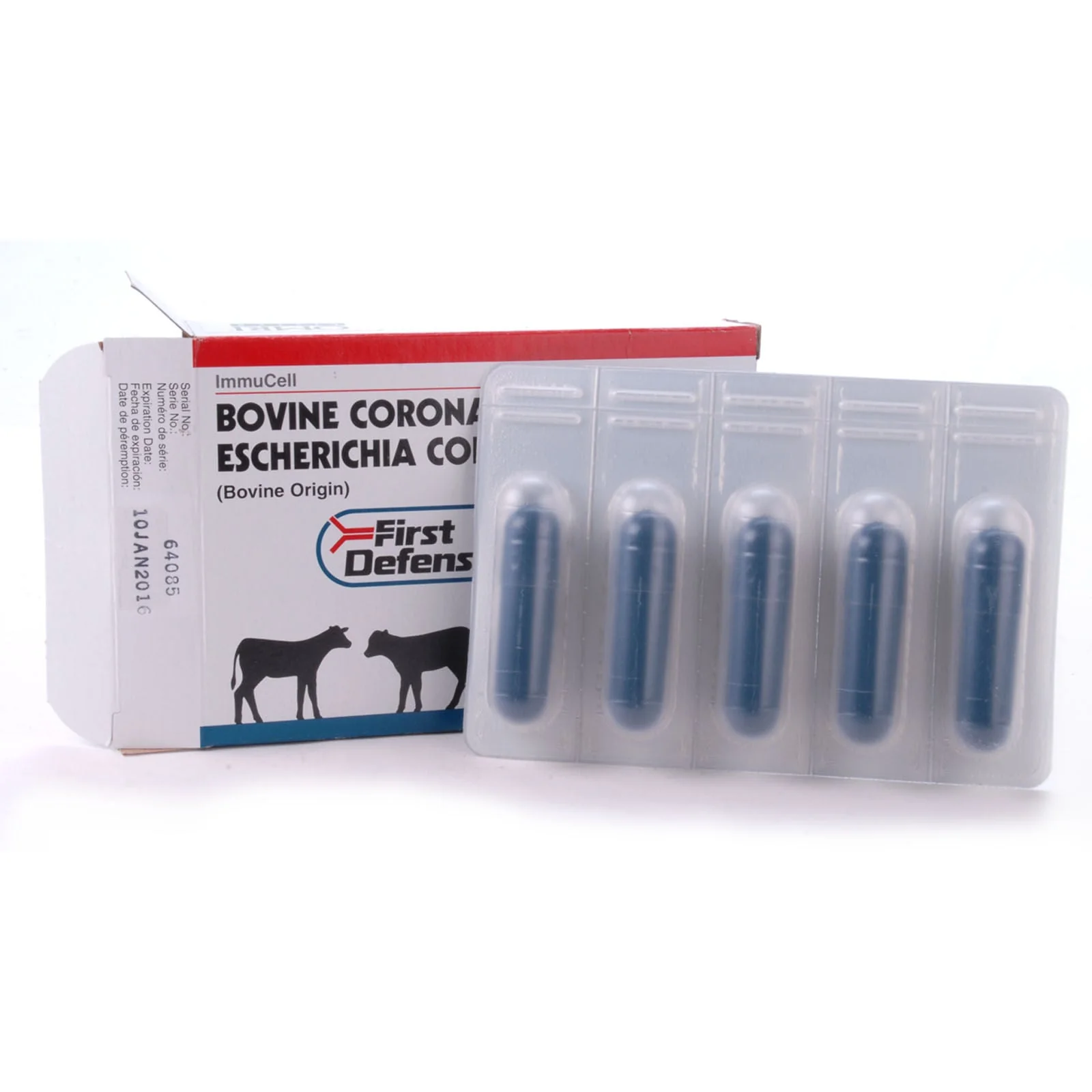First Defense Capsules for Scours in Calves, Box of 5 (5 Single Doses) - Image 3