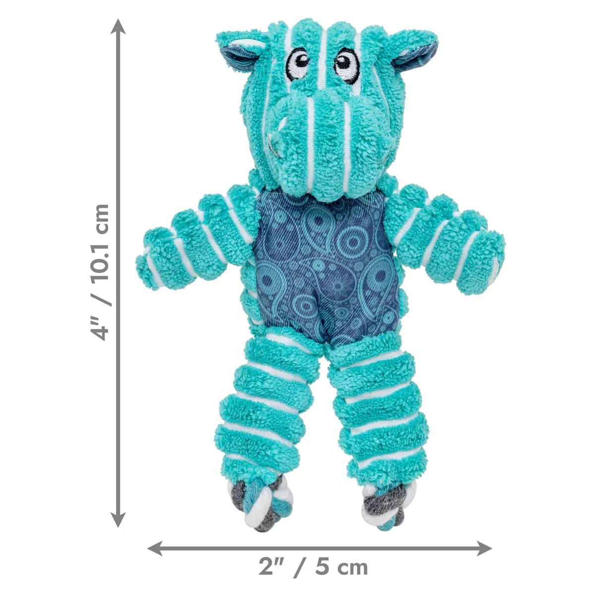 KONG Floppy Knots Plush Dog Toy with Internal Rope & Squeaker - Image 37
