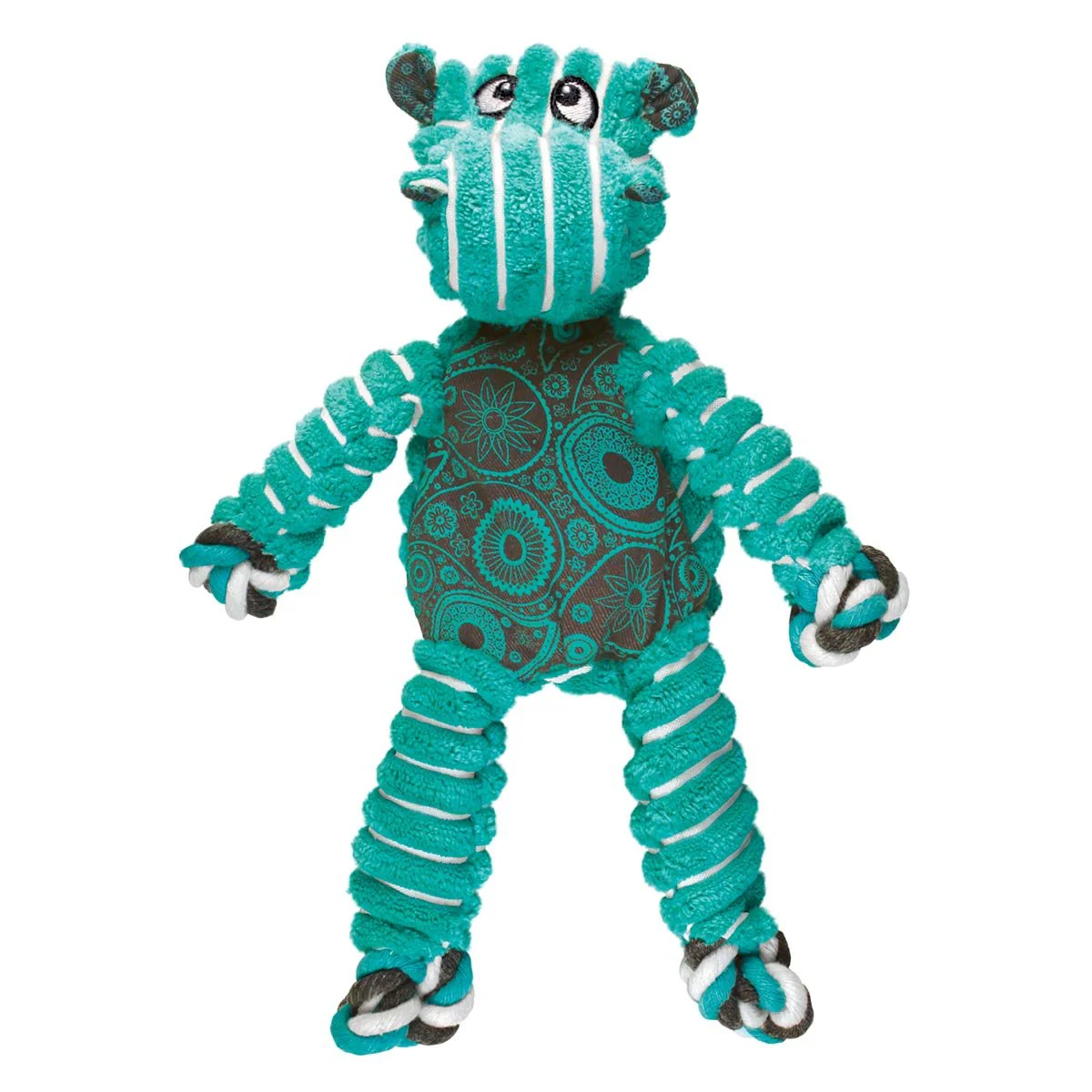 KONG Floppy Knots Plush Dog Toy with Internal Rope & Squeaker - Image 41