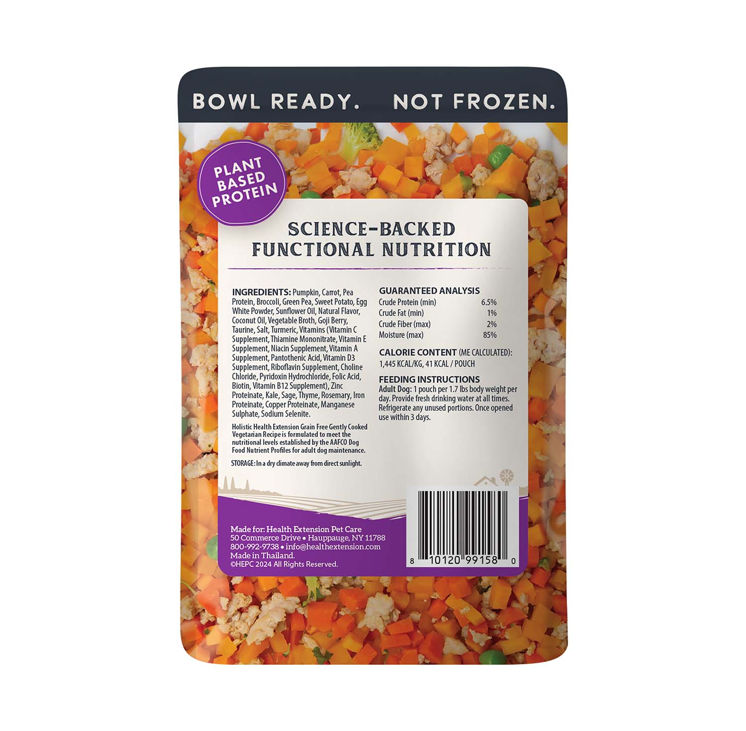 Health Extension Grain-Free Dog Food Pouches - Gently Cooked in Bone Broth - Image 20