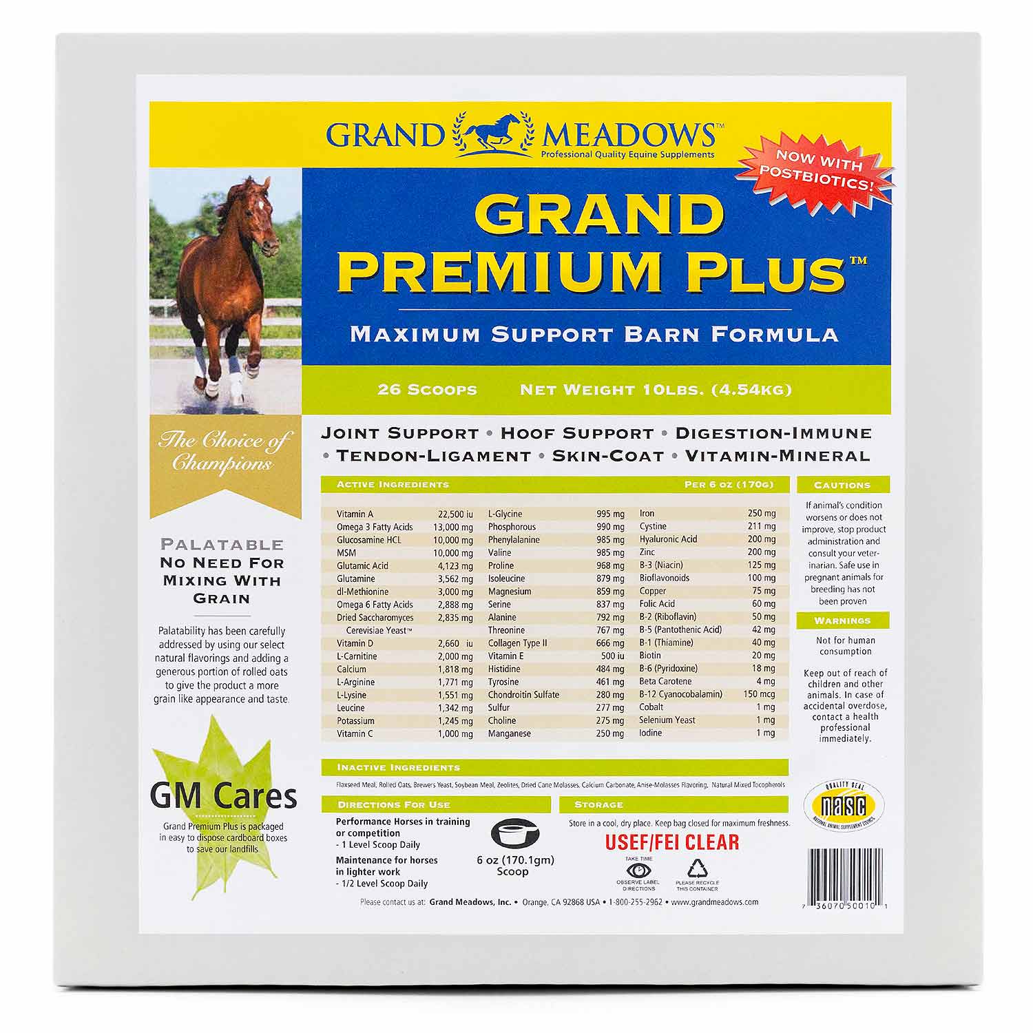 Grand Premium Plus All-in-One Supplement for Horses - Image 4