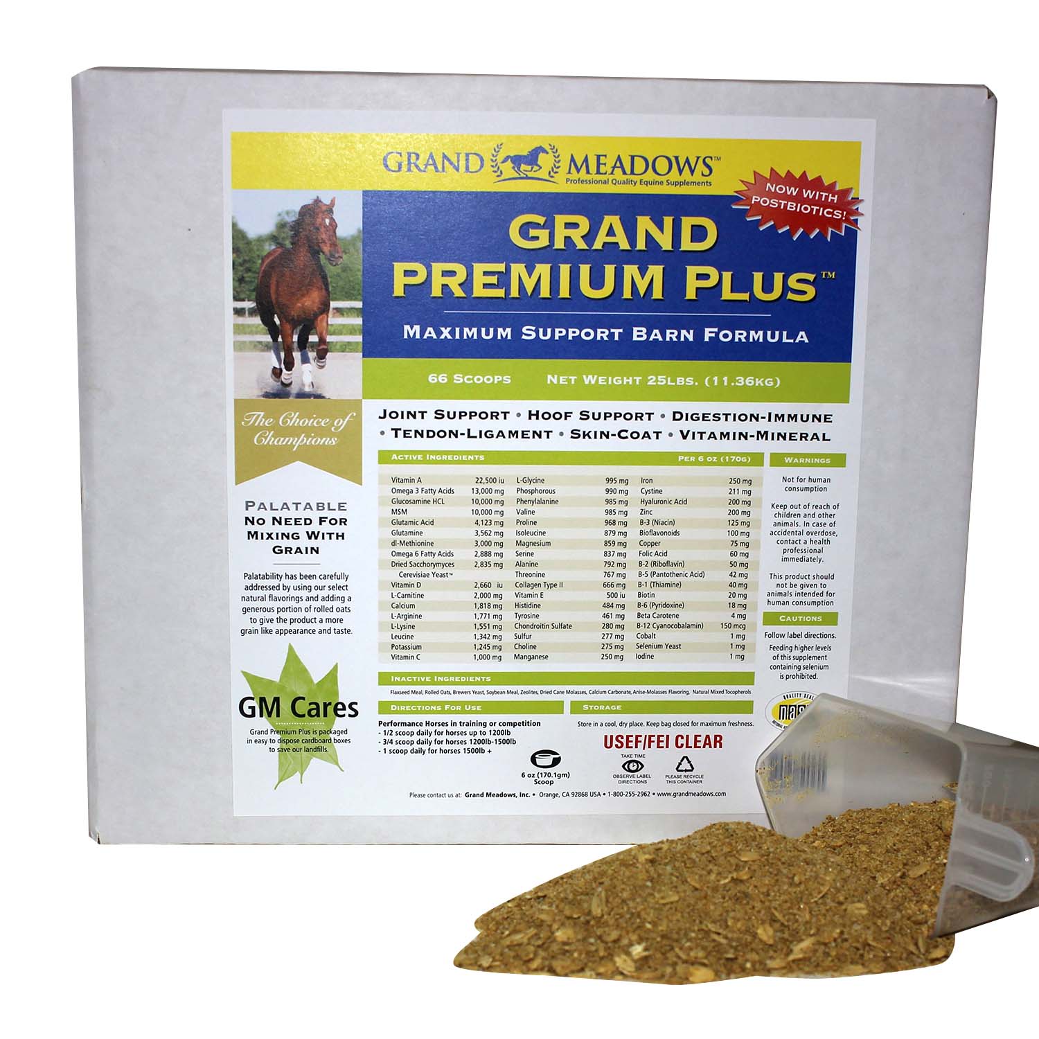 Grand Premium Plus All-in-One Supplement for Horses - Image 7