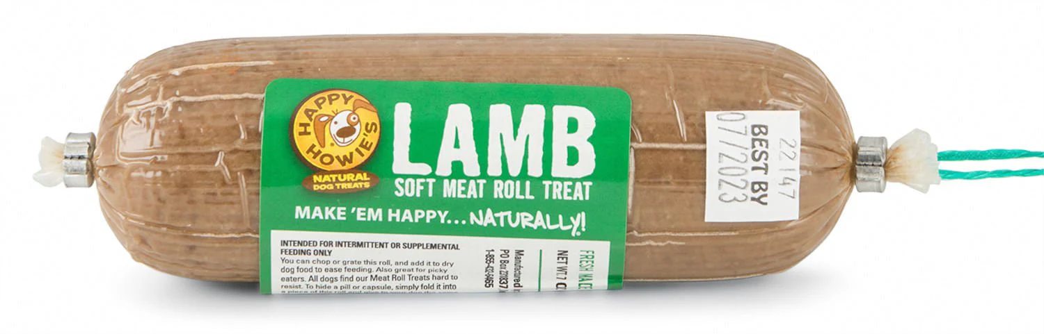 Happy Howie's Gourmet Training Dog Treat Rolls - Soft, Natural, USA Made (Beef, Lamb, Turkey) - Image 5