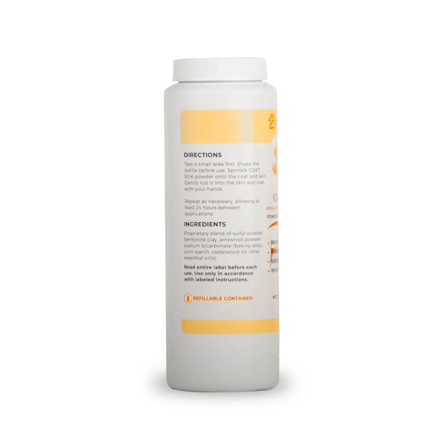 Healthy Paw Life's COAT SILK, Canine And Equine Dry Powder, 6 oz - Image 3
