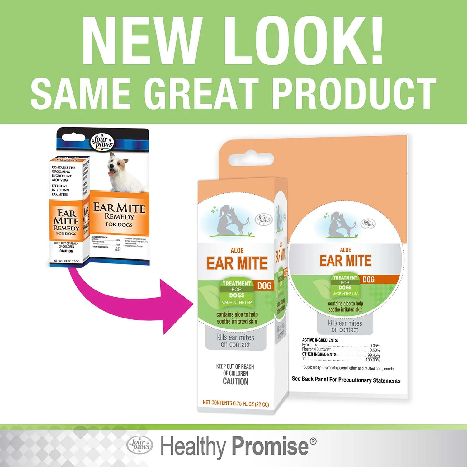 Healthy Promise Aloe Ear Mite Treatment For Dogs, 0.75 oz - Image 6