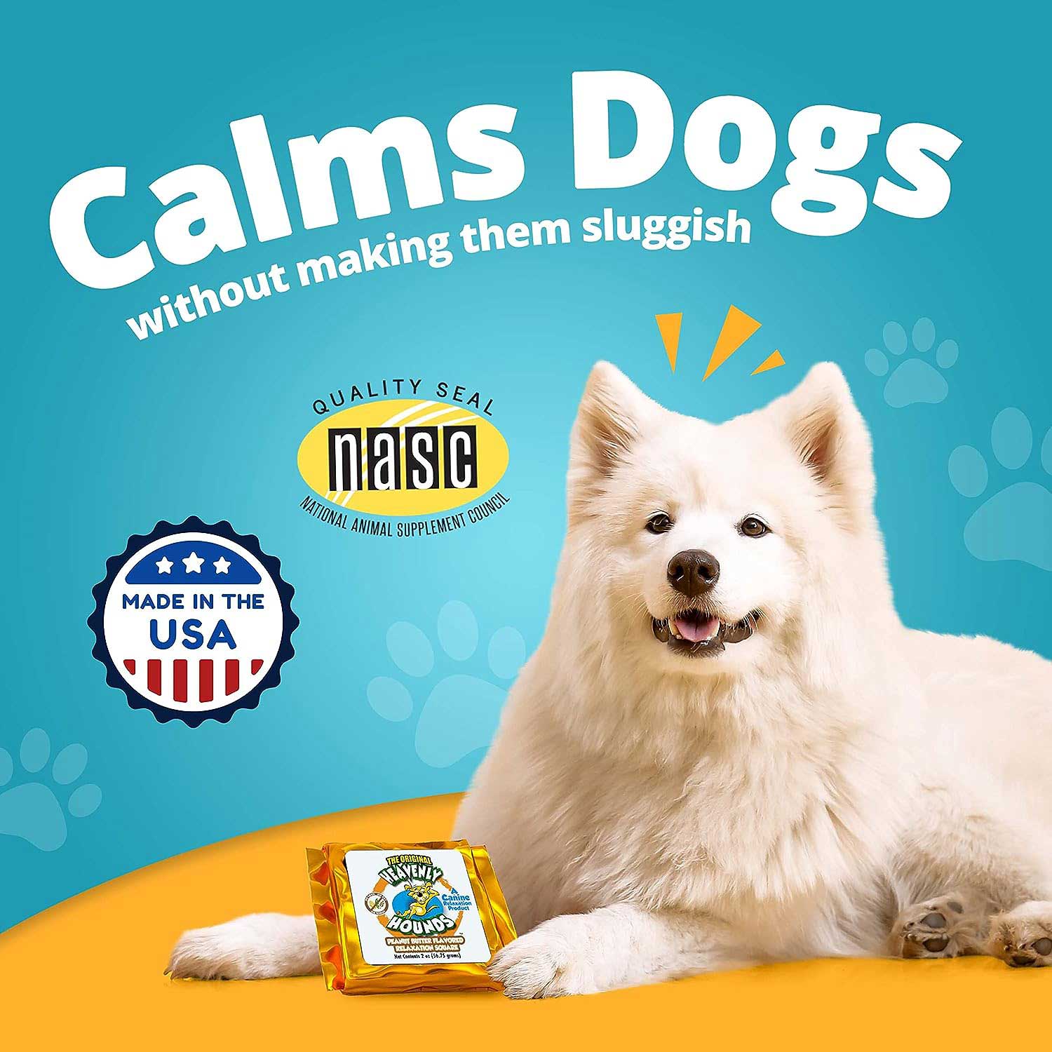 Heavenly Hounds Relaxation Squares Calming Treats for Dogs - Image 3