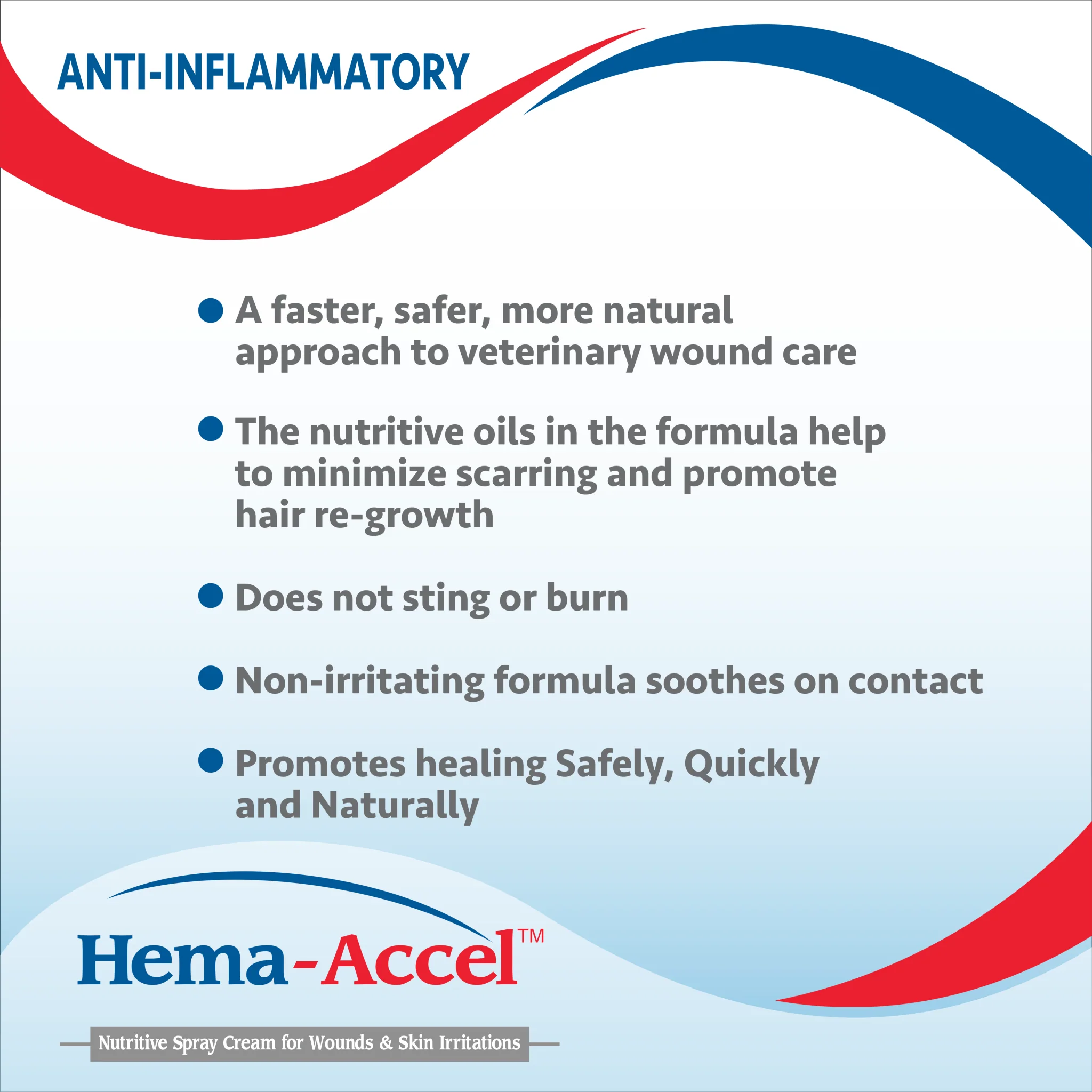 Hema-Accel Equine All Natural Wound Care Spray, 16 oz - Image 5