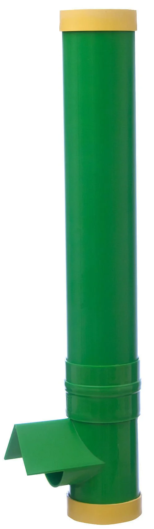 High End Hen Poultry Feeder and Waterer Set, 10 lb Feed Capacity, 2 Gallon Waterer, Mountable PVC Chicken Coop Accessories - Image 2
