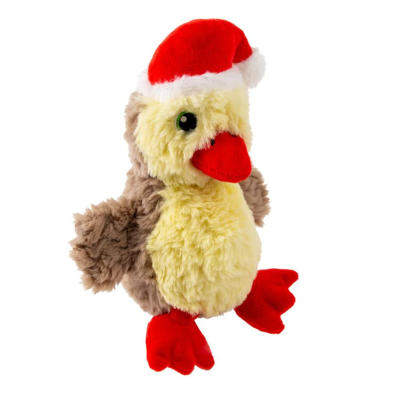 KONG Holiday Comfort Tykes Assorted Plush Dog Toys - Crinkles & Squeaks - Image 11