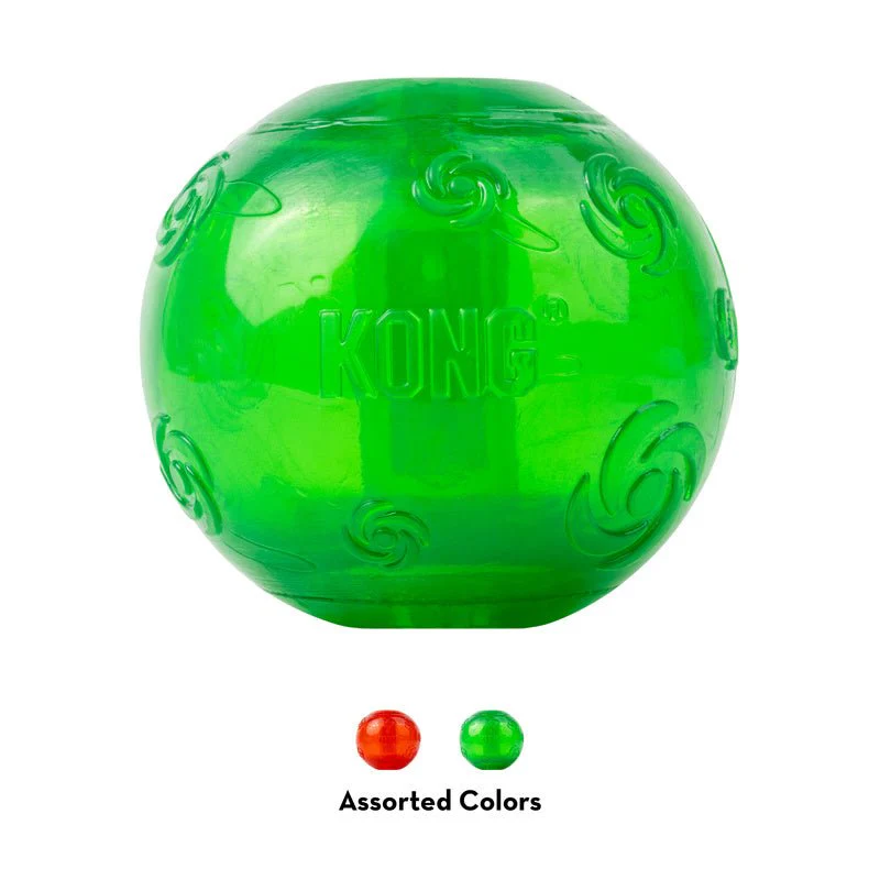 KONG Squeezz® Holiday Dog Toys – Fun Fetch & Chew Toys, Assorted Colors - Image 3