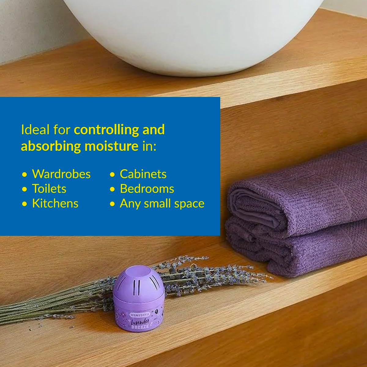 Humydry Mini Moisture Absorber & Air Freshener - Image 21