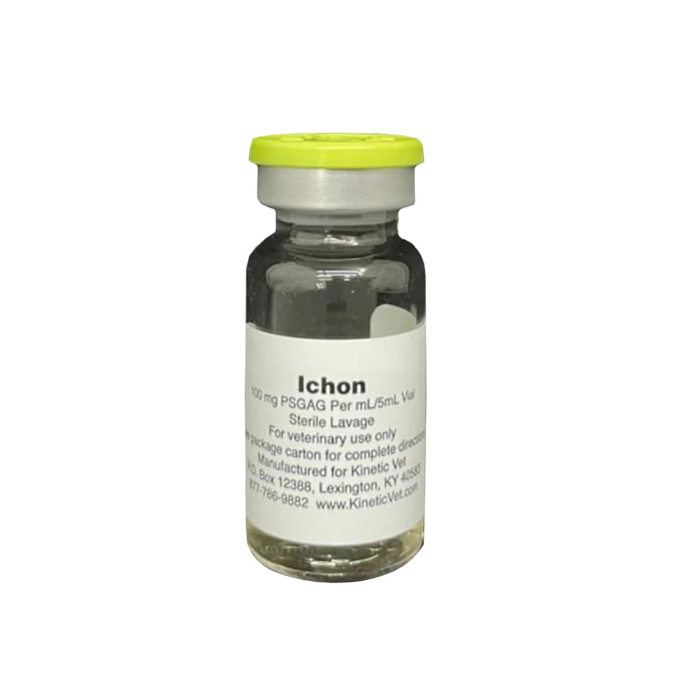 Rx Ichon (polysulfated glycosaminoglycan) Sterile PSGAG, 5 mL for Horses, Dogs, & Cats - Image 2