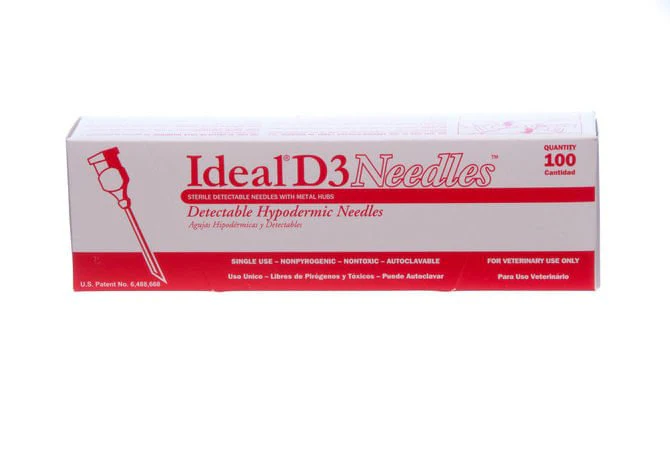 Ideal D3 Detectable Needles, Box of 100 - Image 2