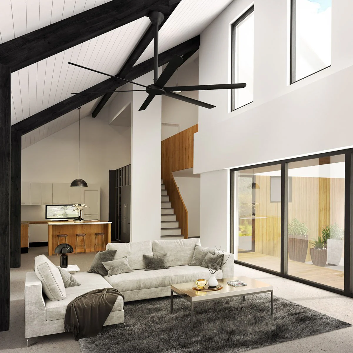 Maxx Air Indoor 6-Speed HVLS Ceiling Fan - Image 7