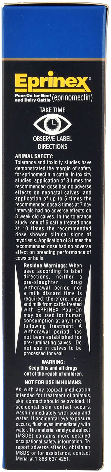 Eprinex (eprinomectin) Pour-On Cattle Wormer - Image 7