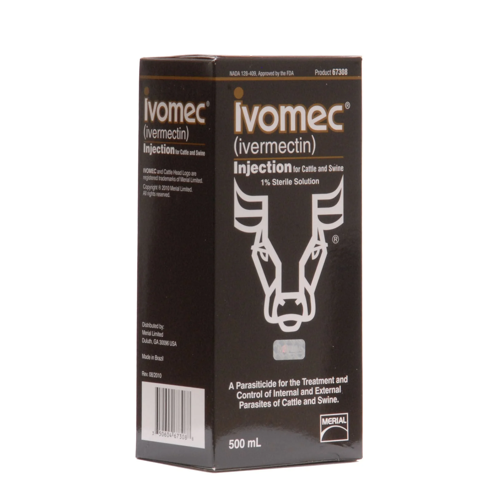 IVOMEC Injection (1%) Wormer for Cattle & Swine - Image 4
