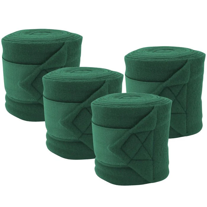 Jefers Horse Fleece Polo Wraps - Reusable Set of 4 Wraps and 1 Equine Health Record - Image 5